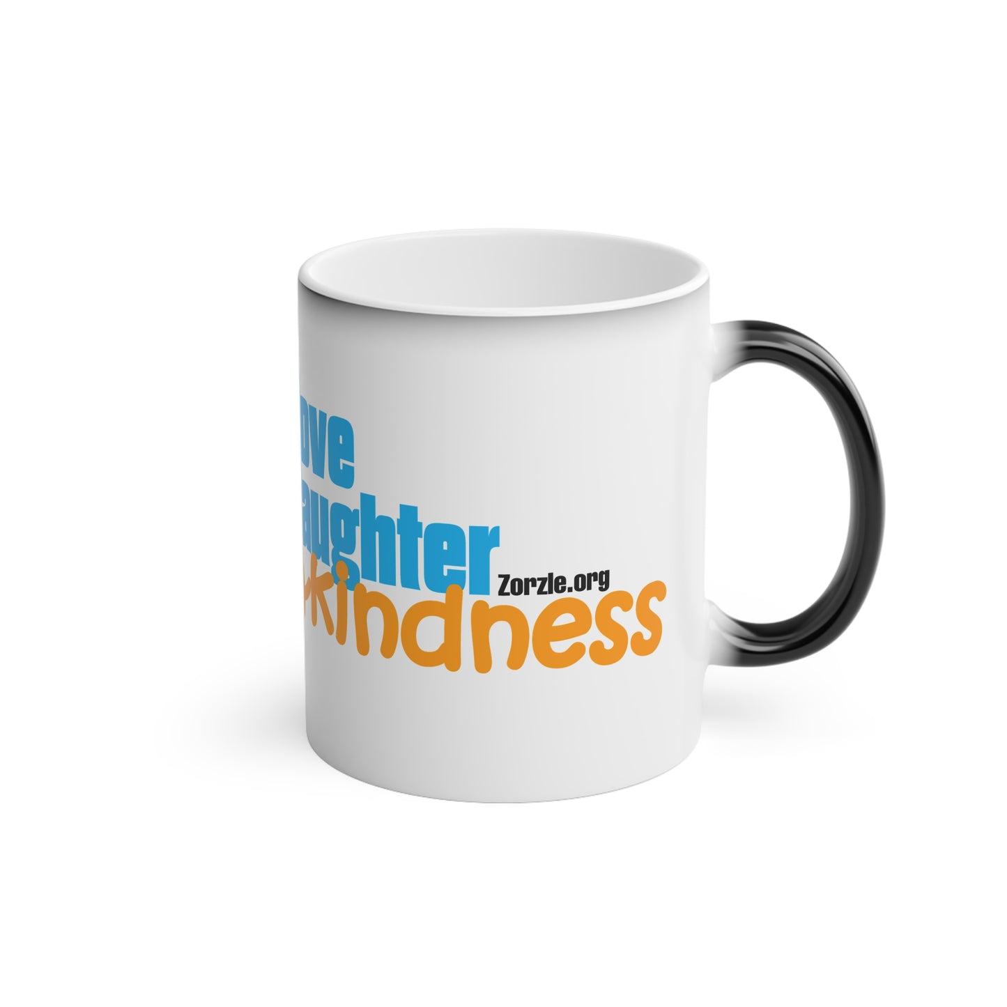 Magic Mug — Positive Kindness Quote Heat-Change Coffee Mug