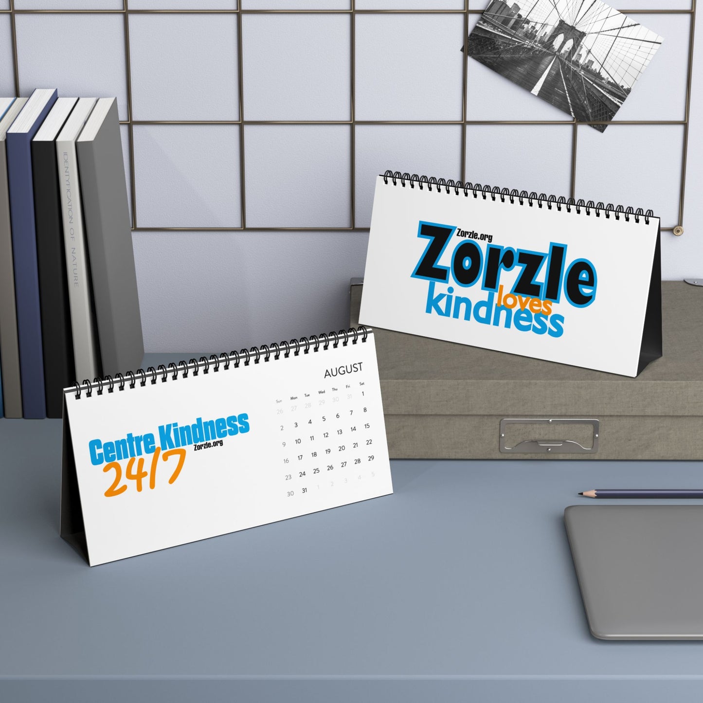 Inspirational Desktop Calendar - Spread Kindness Daily (2026)