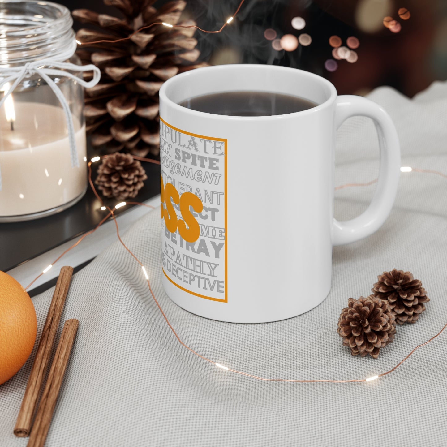 Mindfulness & Kindness Mug - 11oz Inspirational Coffee Cup