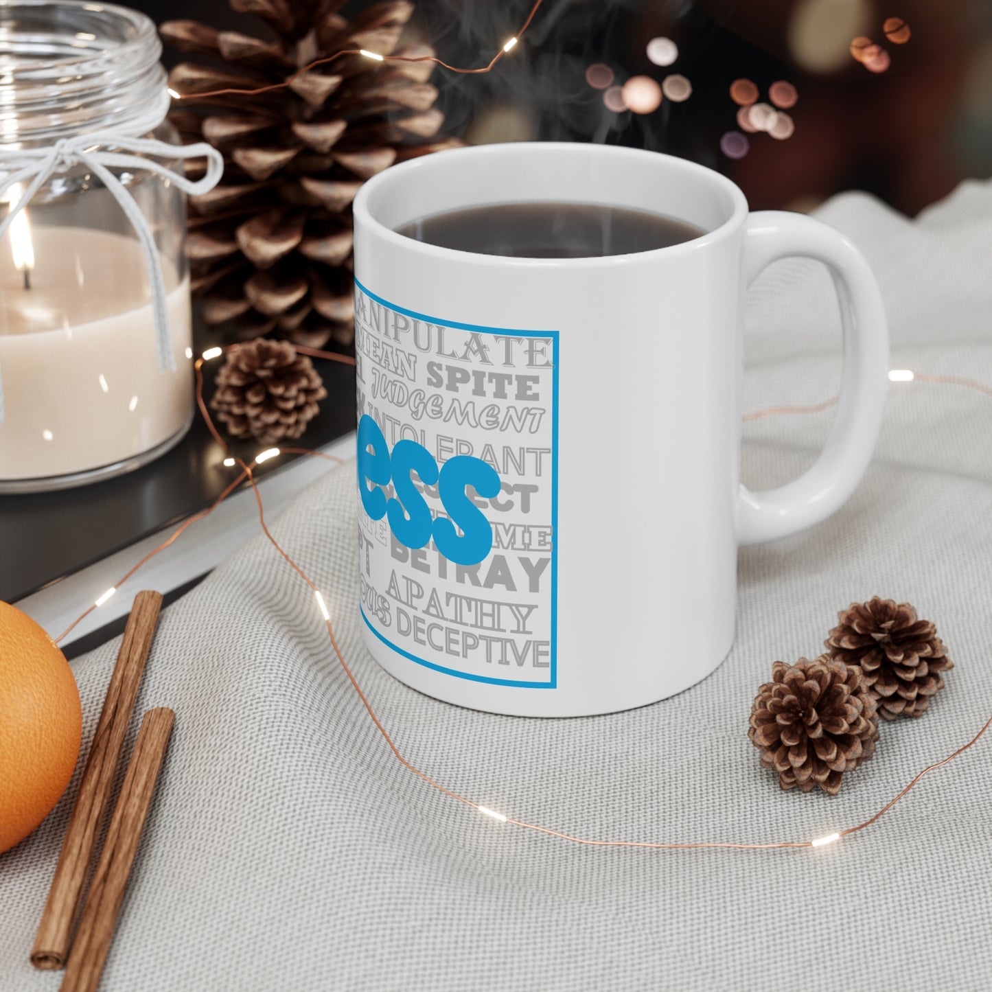 Kindness Inspirational Mug, Motivational Coffee Cup, Kindness Gift, Self-Care Mug, Inspirational Home Decor