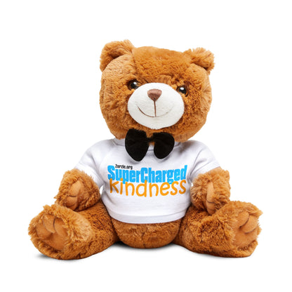 Supercharged Kindness Teddy Bear Plush, Cute Stuffed Animal Gift, Kindness Reminder Toy, Perfect for Kids, Birthday, Get Well Soon