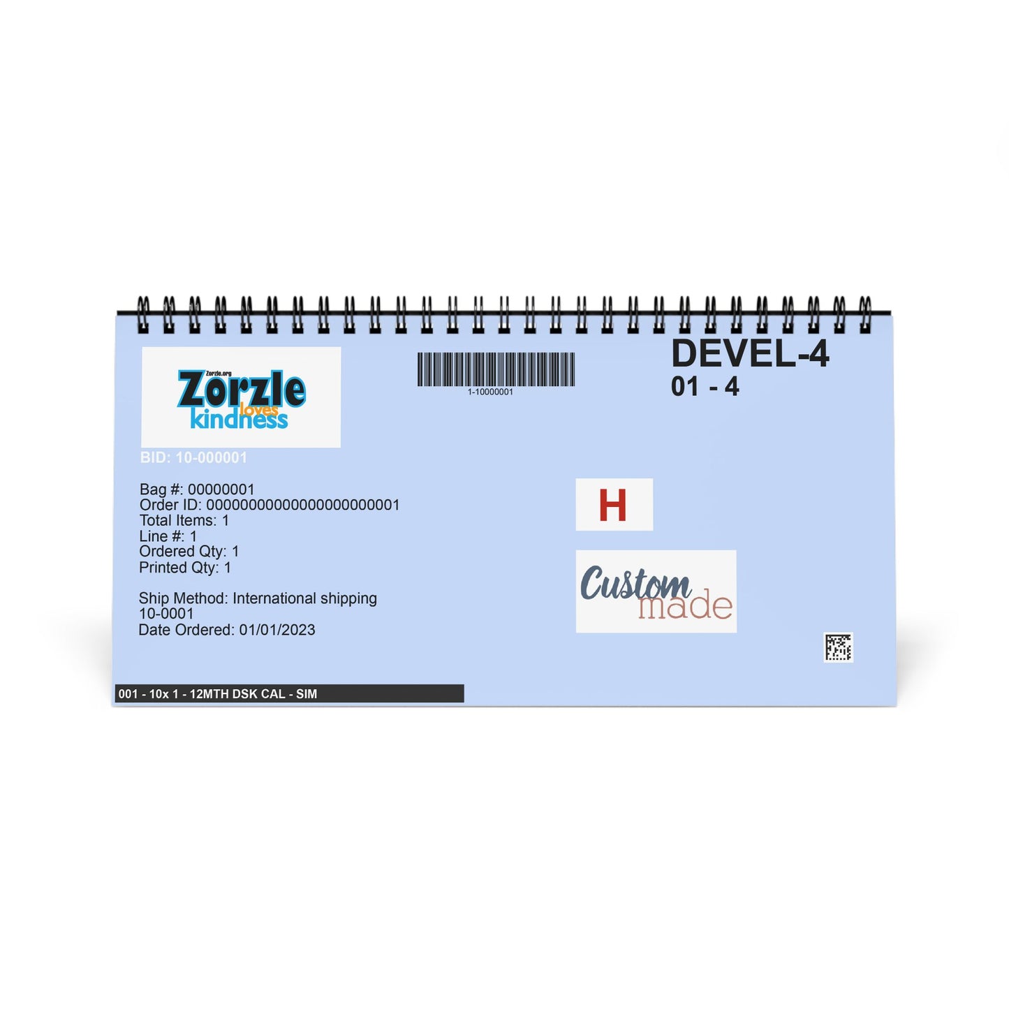 2026 Inspiring Desktop Calendar - Center Kindness 24/7