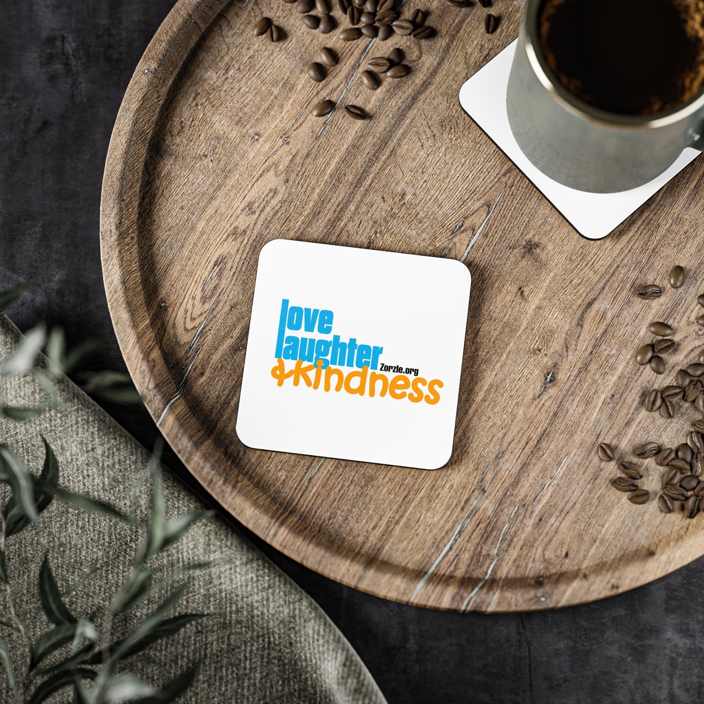 Love, Laughter, & Kindness - Coasters