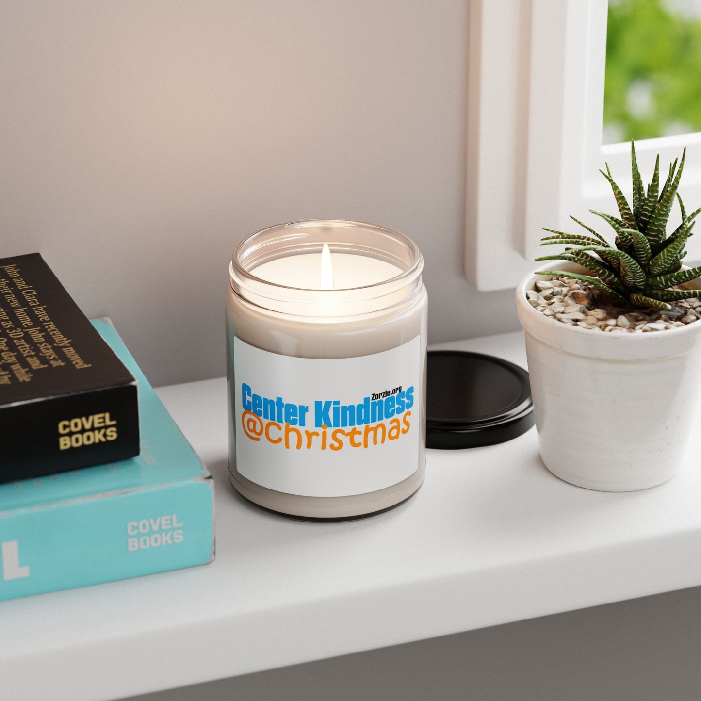 Center Kindness @Christmas Scented Soy Candle - 9 oz Holiday Gift