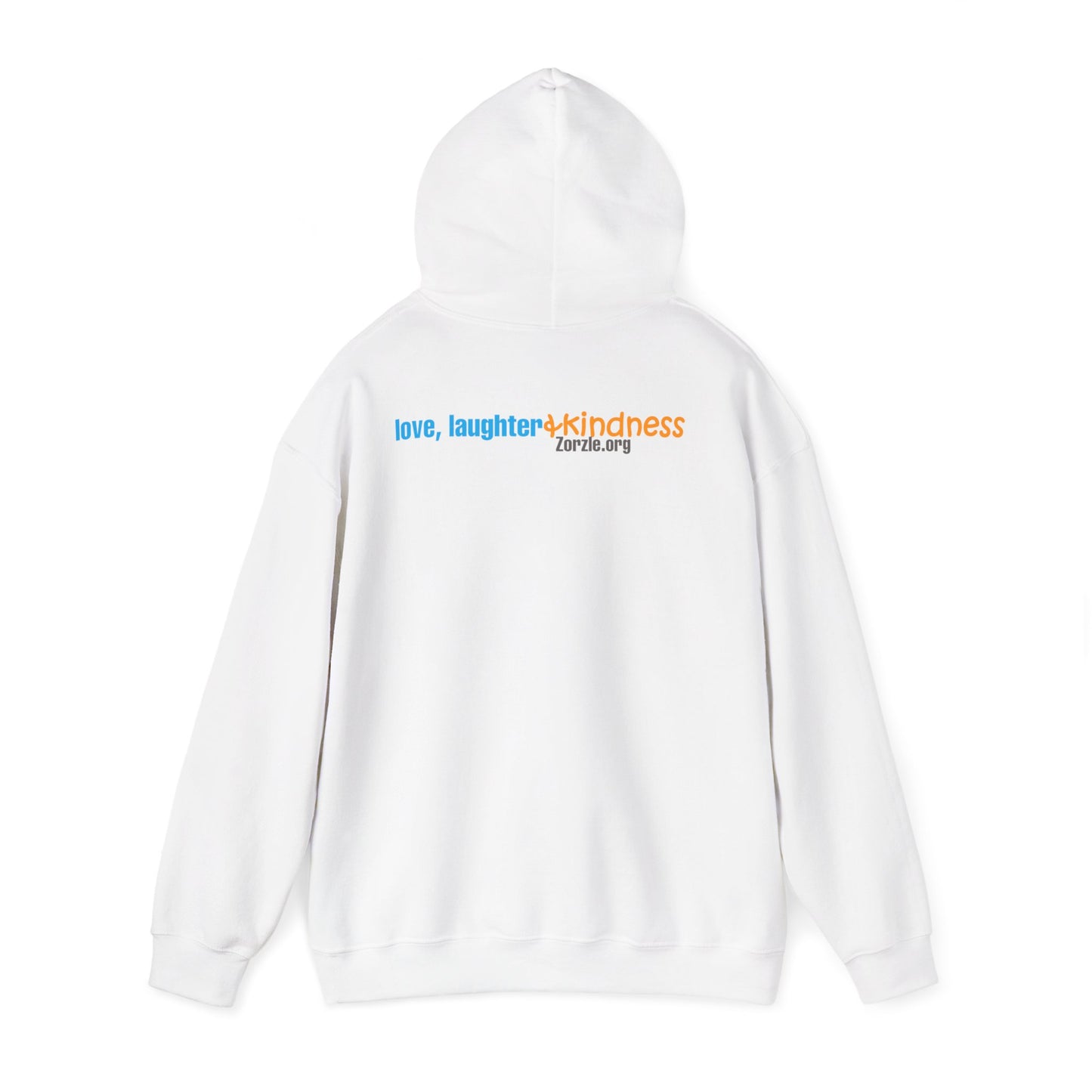 Kindness Word-Cloud Hoodie — Inspirational Positive Message Sweatshirt