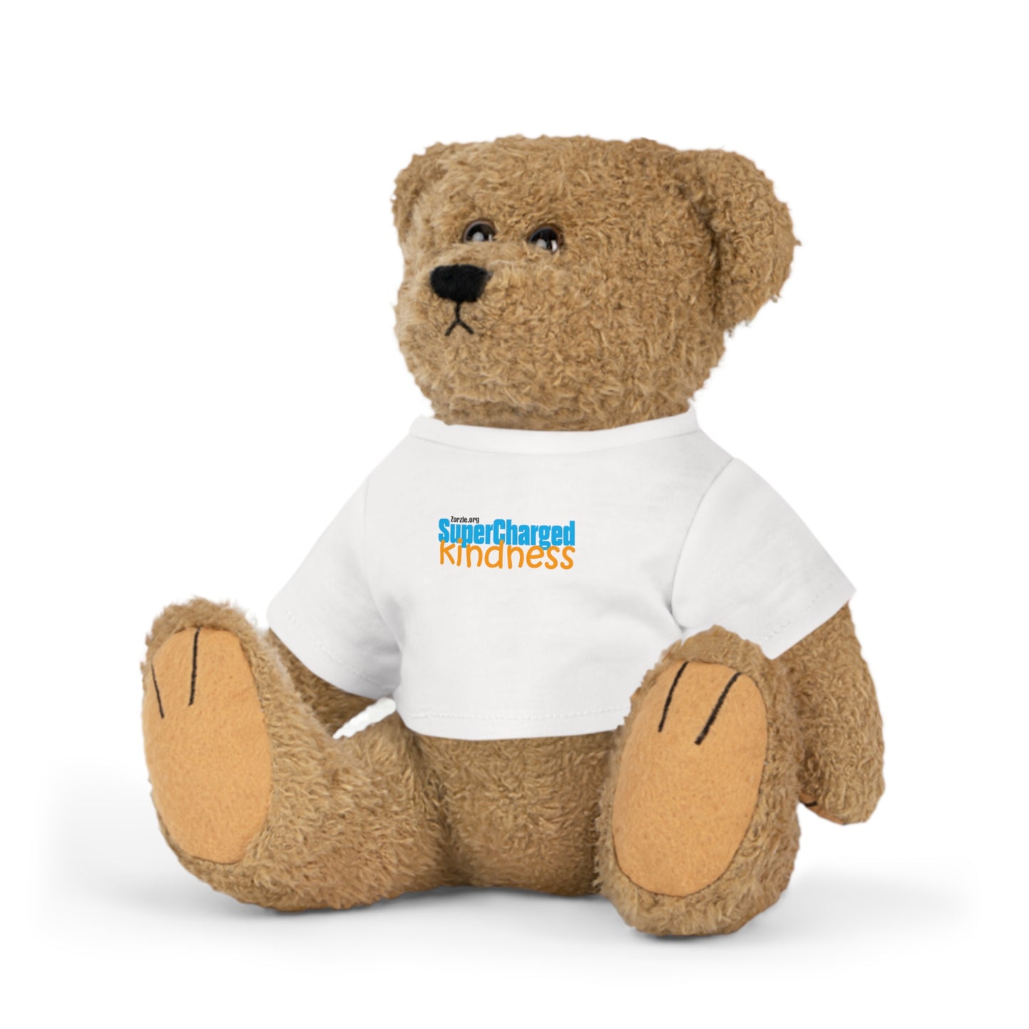 Kindness Plush Toy with T-Shirt - Cute Gift for Kids, Comforting Buddy, Birthday, Holiday, Encouragement