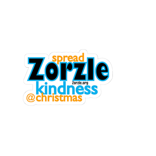 Christmas Kindness Kiss-Cut Stickers - Spread Zorzle Designs