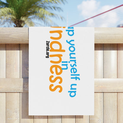 Kindness Quote Beach Towel for Summer Fun