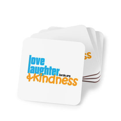 Love, Laughter, & Kindness - Coasters