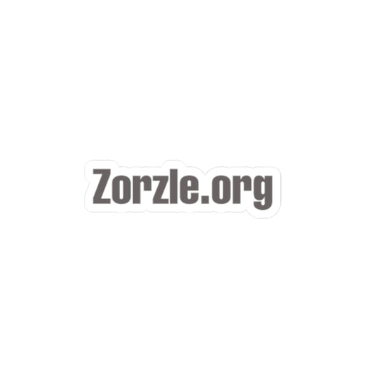 Custom Kiss-Cut Stickers - Personalized Zorzle.org Design for Laptops and Decor