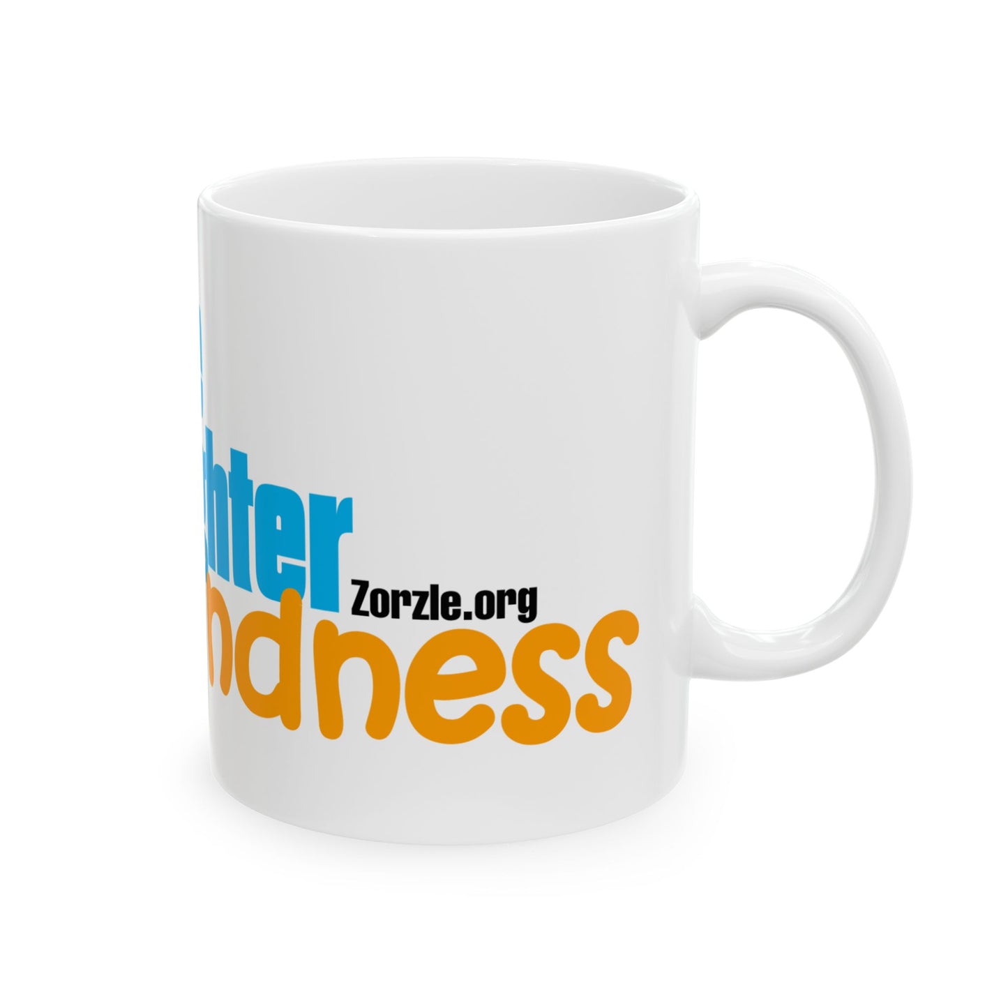 Kindness Ceramic Mug - 11oz & 15oz | Inspirational Drinkware for Daily Motivation