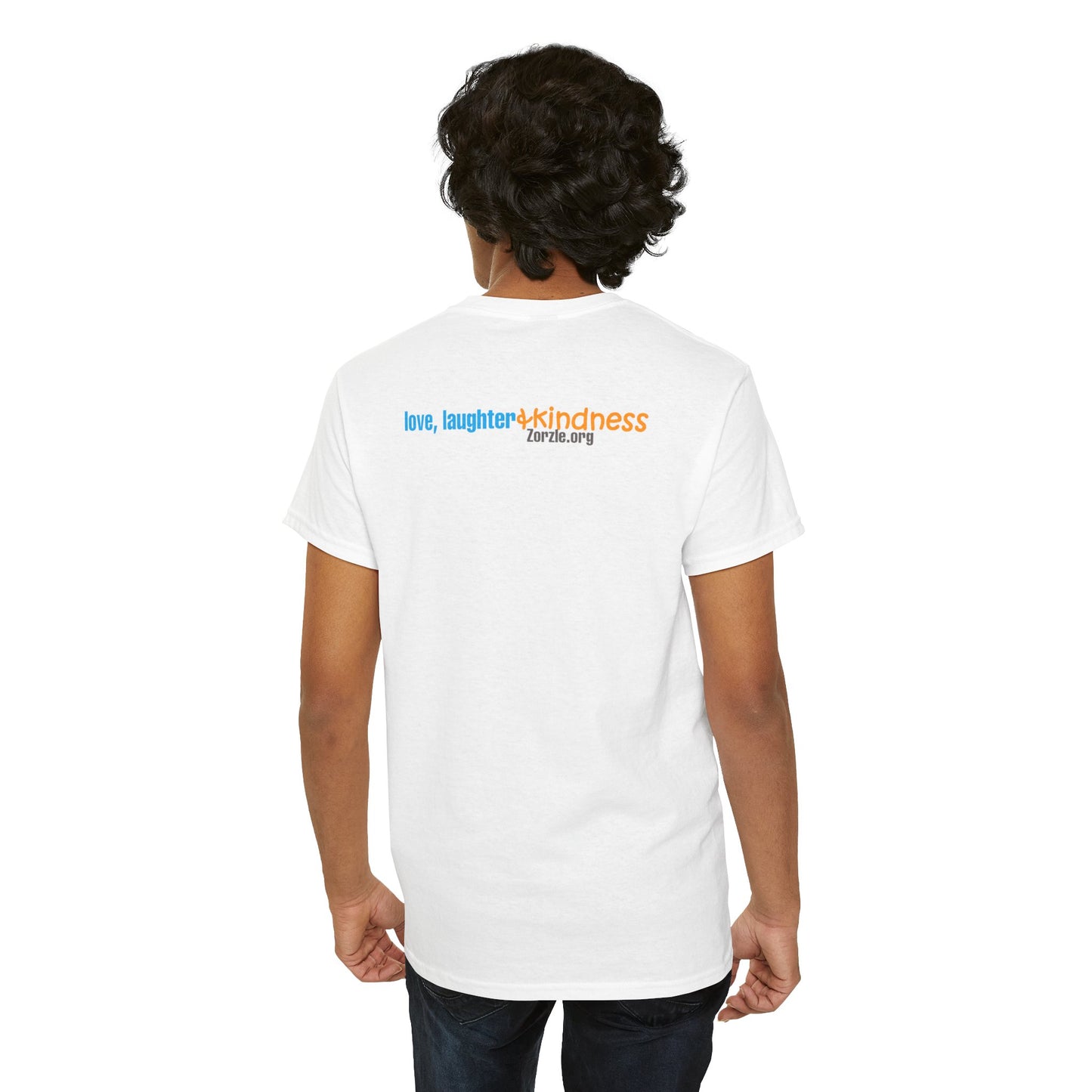 Love Laughter Kindness Unisex Heavy Cotton Tee