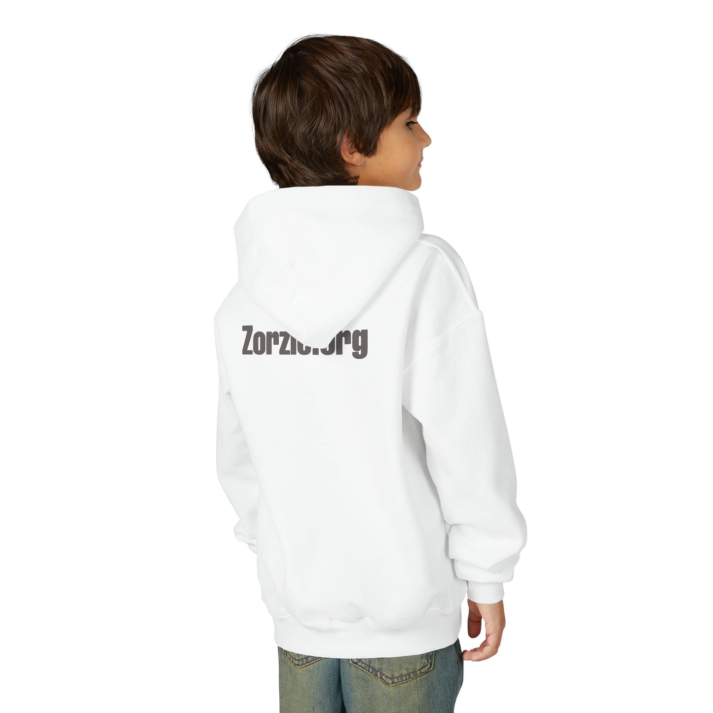 Youth Hoodie — "Love Laughter & Kindness" Inspirational Kids Hoodie