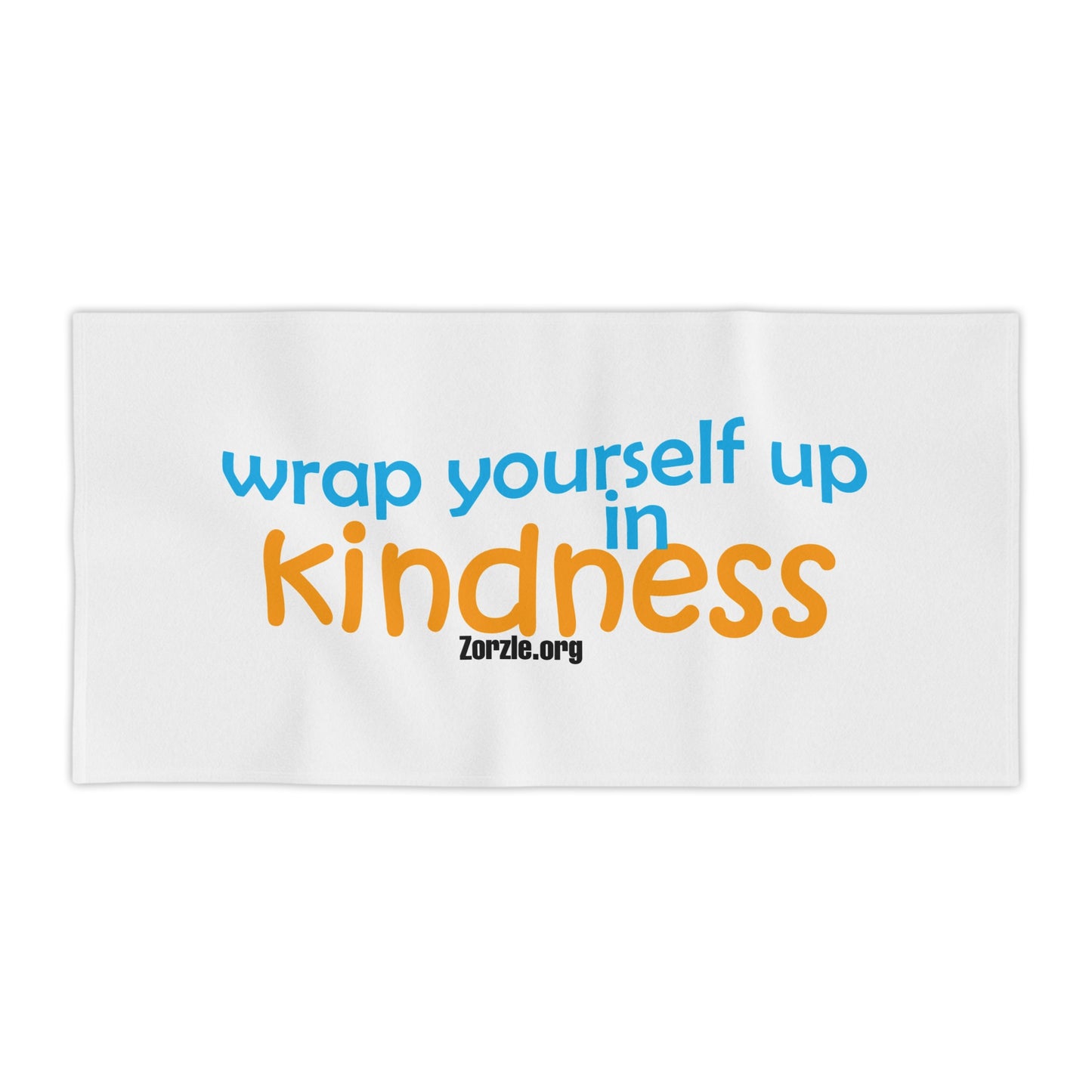 Kindness Quote Beach Towel for Summer Fun