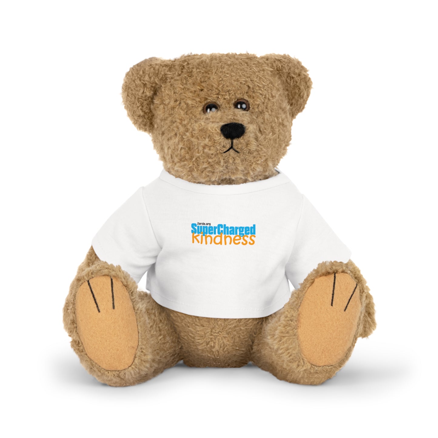 Kindness Plush Toy with T-Shirt - Cute Gift for Kids, Comforting Buddy, Birthday, Holiday, Encouragement