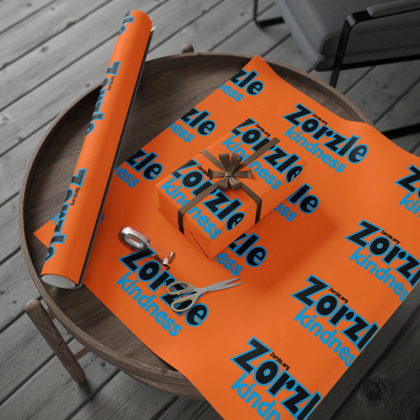 Bold Print Wrapping Paper for Creative Gift Wrapping