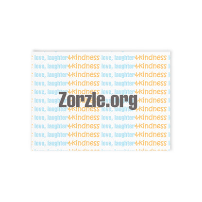 Holiday Card — Love, Laughter & Kindness Two-Sided Greeting Card