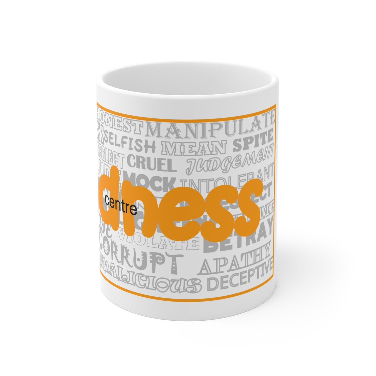 Mindfulness & Kindness Mug - 11oz Inspirational Coffee Cup