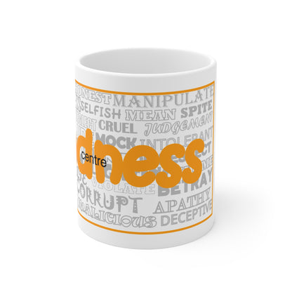Mindfulness & Kindness Mug - 11oz Inspirational Coffee Cup