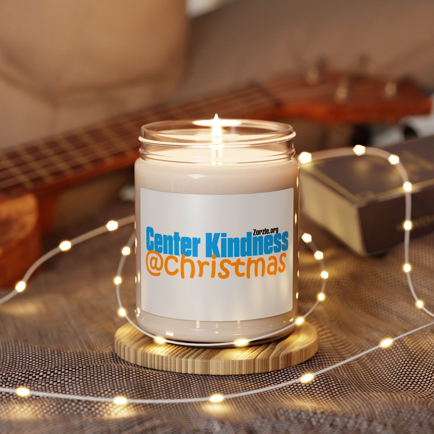 Center Kindness @Christmas Scented Soy Candle - 9 oz Holiday Gift