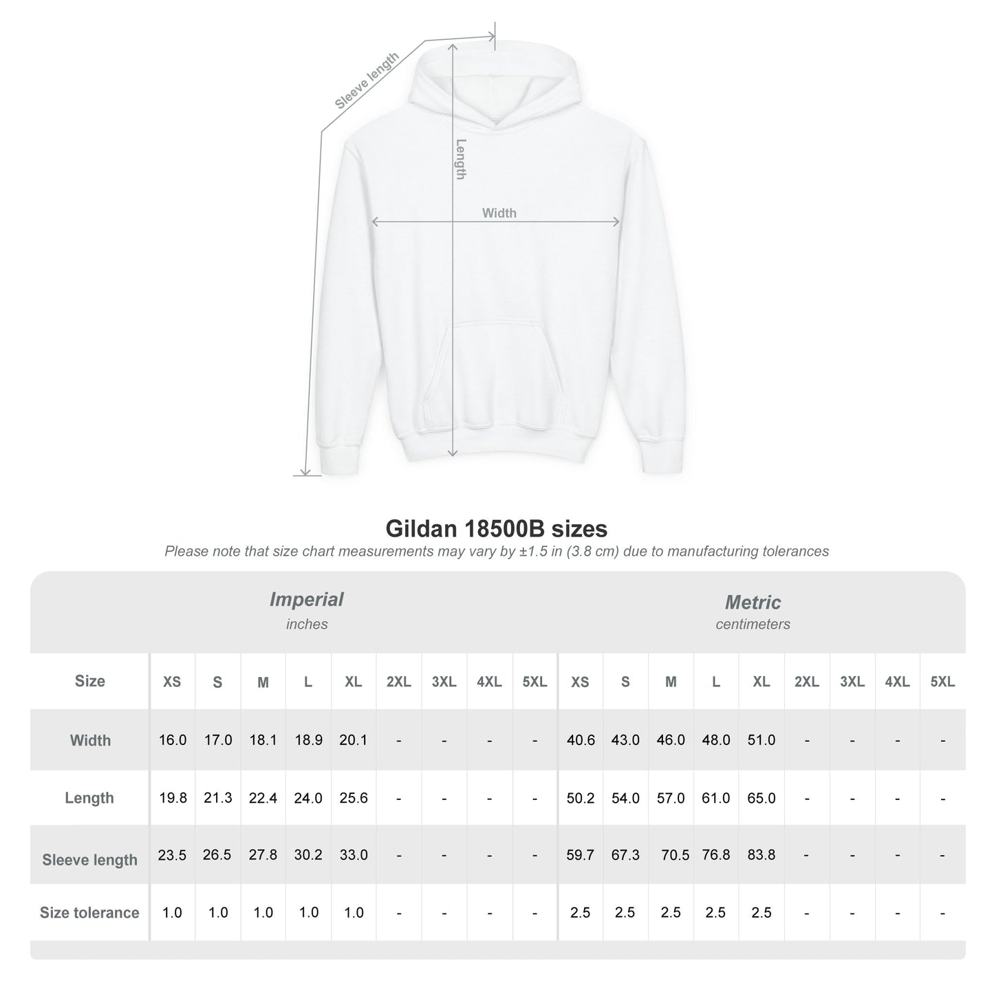 Youth Hoodie — "Love Laughter & Kindness" Inspirational Kids Hoodie