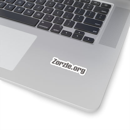Custom Kiss-Cut Stickers - Personalized Zorzle.org Design for Laptops and Decor