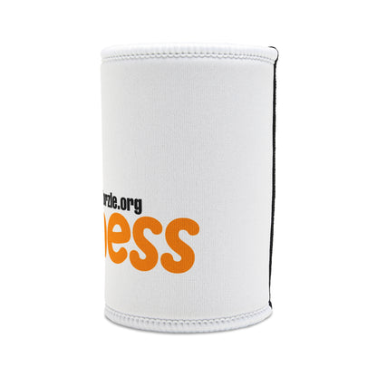 Stubby Cooler - "Love, Laughter & Kindness" Can Cooler | Bright Positive Drink Holder for Parties & Gifts