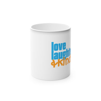 Magic Mug — Positive Kindness Quote Heat-Change Coffee Mug