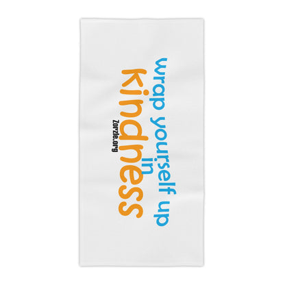 Kindness Quote Beach Towel for Summer Fun