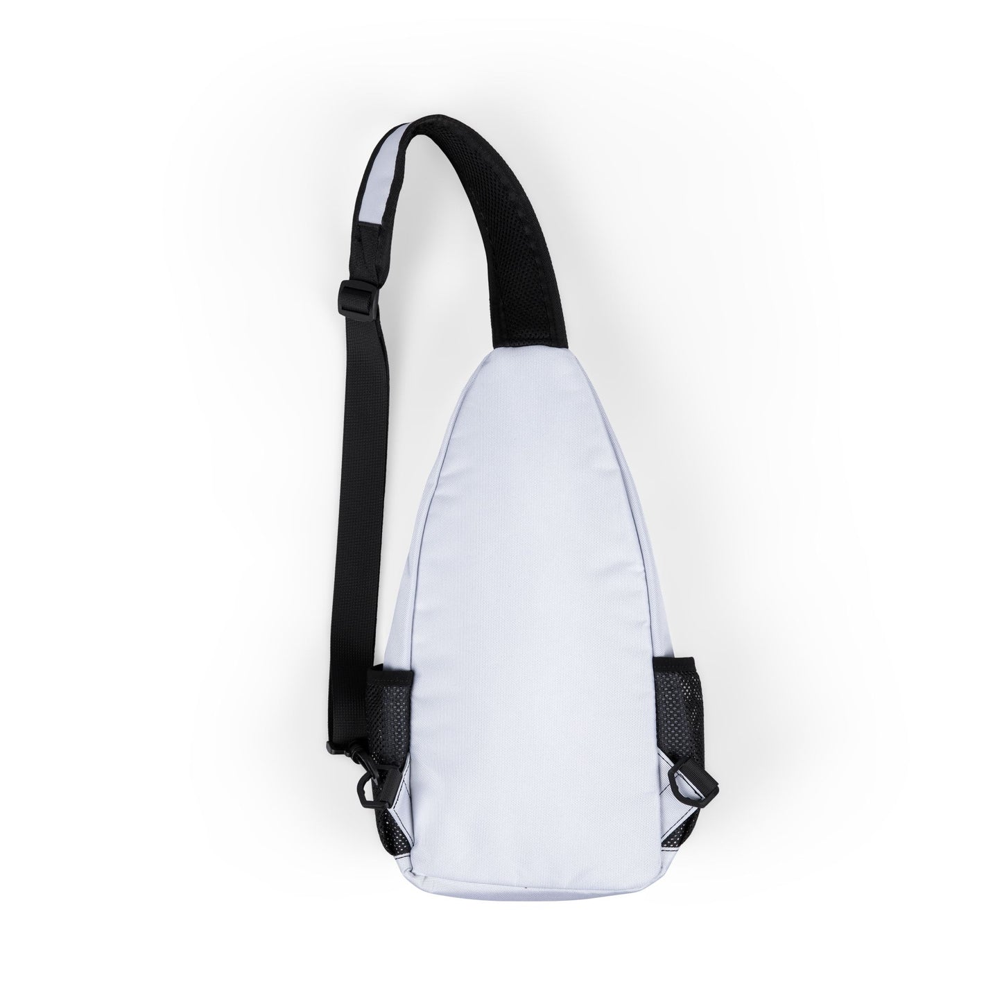 Zorzle Kindness Chest Bag – White Sling Bag with Bold Logo