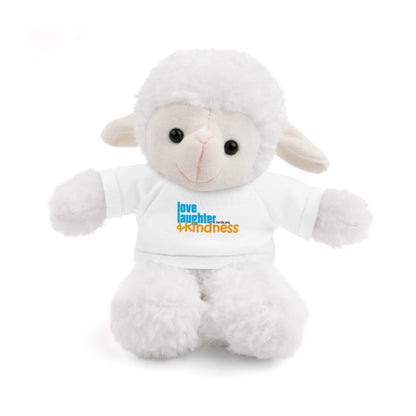Kindness Sheep Plush with "Love Laughter Kindness" Tee