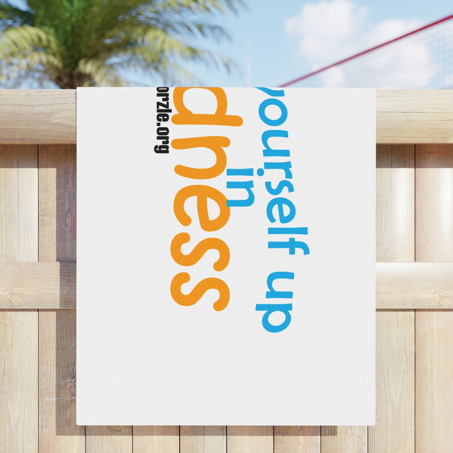 Kindness Quote Beach Towel for Summer Fun